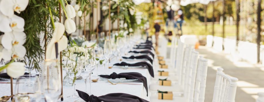 Lieu de réception pour un mariage au Domaine de Locguénolé